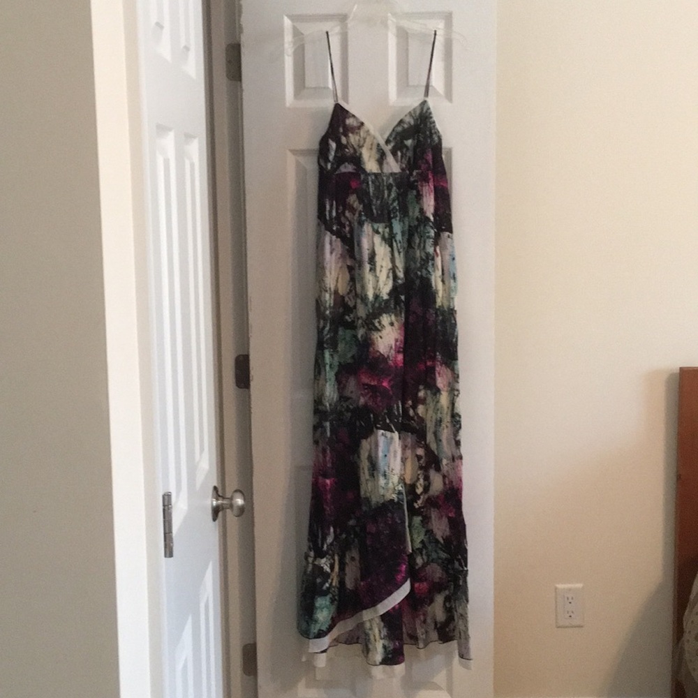 BCBG Generation Long MultiColored Dress M